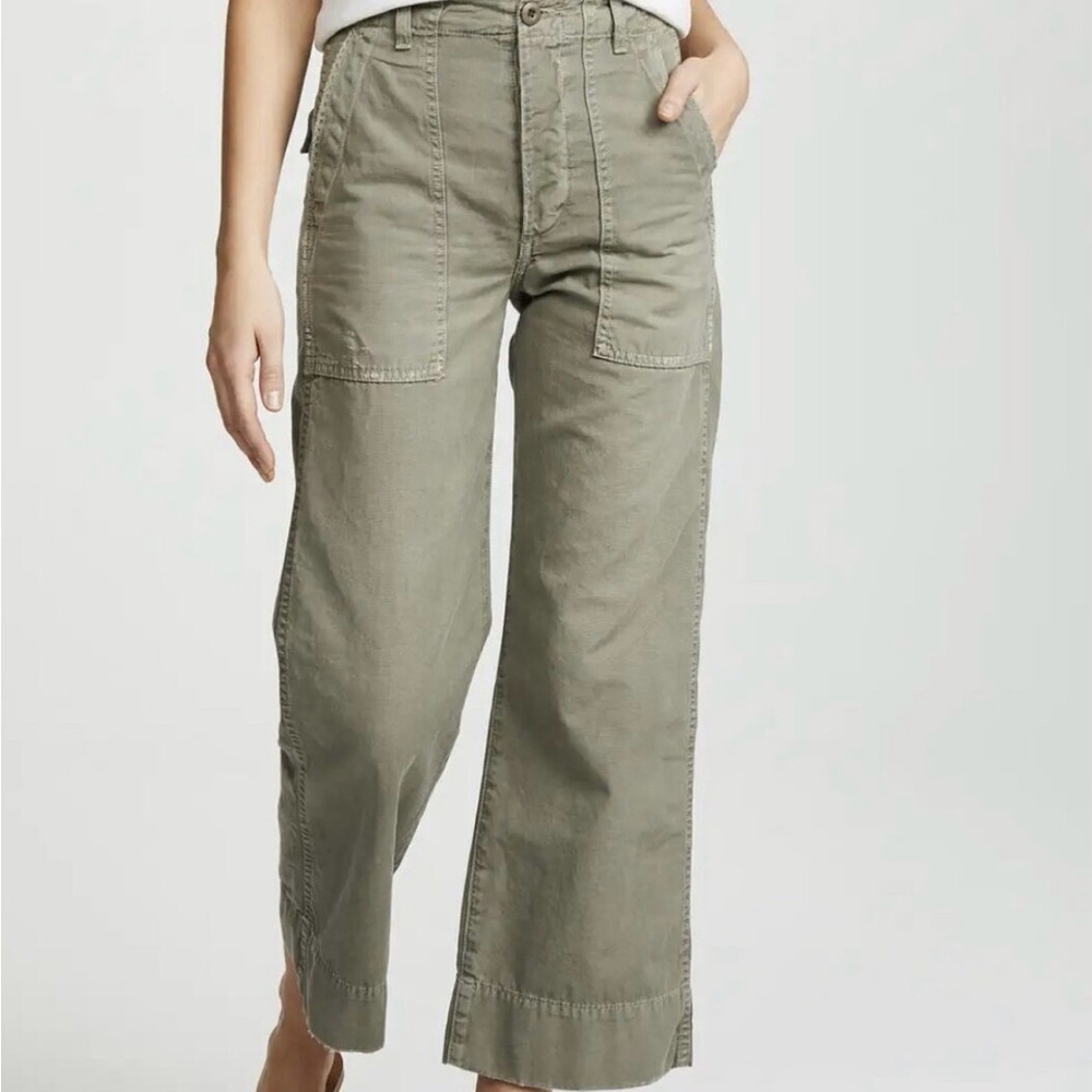 Army wide leg pants, AMO, sz 29
